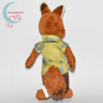 Nick Wilde plüss róka (Zootropolis) 20 cm hátulról