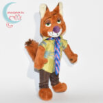 Nick Wilde plüss róka (Zootropolis) 20 cm jobbról