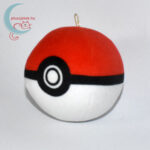 Pokémon plüss Pokélabda (Pokéball) balról