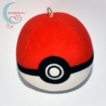 Pokémon plüss Pokélabda (Pokéball) felülről