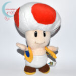 Kék mellényes Toad plüss (Super Mario)
