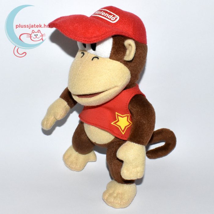 Donkey Kong plüss majom (Super Mario) balról
