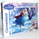 Jégvarázs ékköves 104 darabos puzzle (Frozen Clementoni kirakó) jobbról