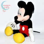 Óriás Mickey (Miki) egér plüss (45 cm) balról