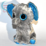 TY nagyszemű plüss elefánt (Beanie Boos) balról
