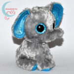TY nagyszemű plüss elefánt (Beanie Boos) jobbról