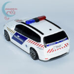 Bburago rendőrautó, járőrkocsi (Ford Focus) balról
