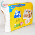 Evy Baby (2-es, mini), 3-6 kg, 80 db-os pelenka jobbról