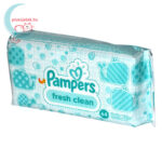 Pampers Fresh Clean baba törlőkendő (64 db) balról