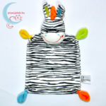 Nicotoy zebra alvókendő felülről