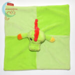 Fisher-Price zöld krokodil szundikendő felülről