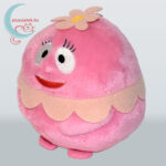 TY Beanie Ballz Foofa boldog rózsaszín plüss virág buborék balról