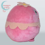 TY Beanie Ballz Foofa boldog rózsaszín plüss virág buborék oldalról