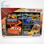 Verdák 3 (Cars) 3x48 db-os Clementoni puzzle (Disney kirakó)