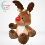 Cuddle Crew kedves 27 cm-es plüss szarvas, balról