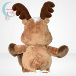 Cuddle Crew kedves 27 cm-es plüss szarvas, hátulról