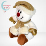 Chilly & friends plüss hóember (21 cm) balról