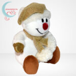 Chilly & friends plüss hóember (21 cm) jobbról