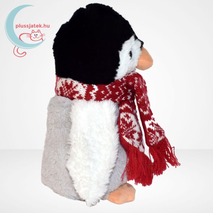 Penelope karácsonyi sálas plüss pingvin (A.S. Watson) oldalról