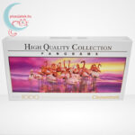 Flamingók tánca Panorama puzzle - 1000 db-os Clementoni (39427), szemből