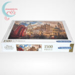 Londoni nosztalgia (Vintage London - 31807) 1500 db-os puzzle, Clementoni, oldalról
