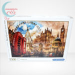 Londoni nosztalgia (Vintage London - 31807) 1500 db-os puzzle, Clementoni, szemből