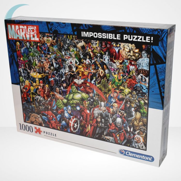 Marvel szuperhősök - A lehetetlen puzzle (Clementoni 1000 db-os kirakó) balról
