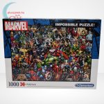 Marvel szuperhősök - A lehetetlen puzzle (Clementoni 1000 db-os kirakó) szemből