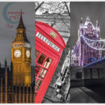Clementoni 39306 - London (Big Ben, Telefonfülke és Tower Bridge) 3 az 1-ben, 3x500 db-os Trittico Puzzle, a kép