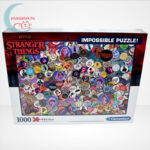 Stranger Things - A lehetetlen puzzle (Clementoni Impossible 1000 db-os kirakó), szemből