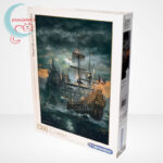Clementoni 31682 - A kalózhajó (The Pirate Ship) 1500 db-os puzzle, balról