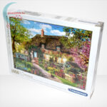 Clementoni 39520 - Az öreg kunyhó (The Old Cottage) 1000 db-os puzzle (High Quality Collection), balról