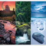 Clementoni 39800 - Természet (Nature) 3 az 1-ben, 3x500 db-os Trittico Puzzle, a kép