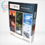 Clementoni 39800 - Természet (Nature) 3 az 1-ben, 3x500 db-os Trittico Puzzle, balról