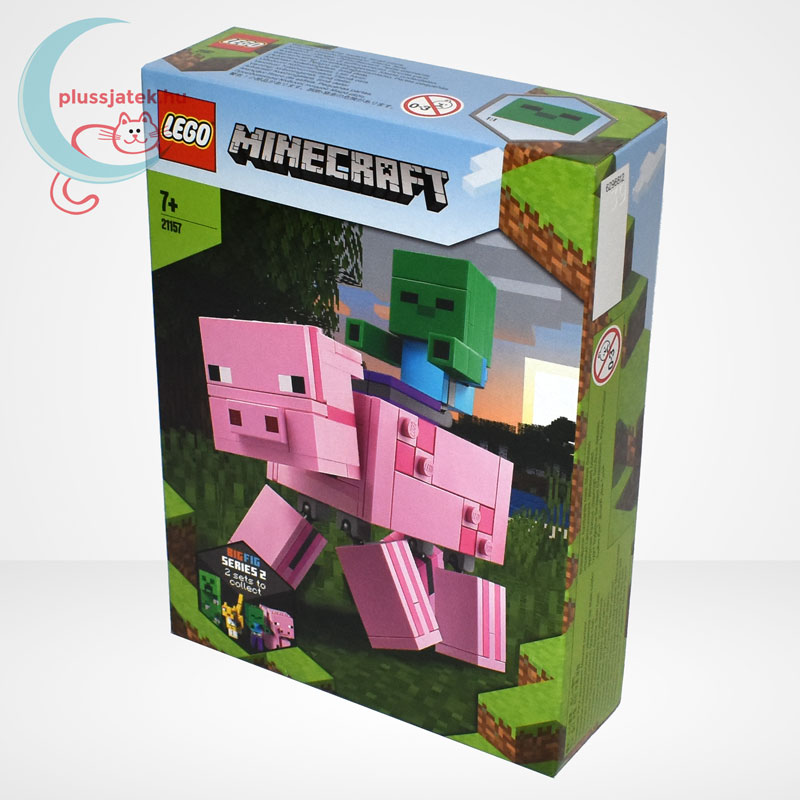 LEGO® Minecraft 21157 - BigFig Malac Zombibabával, balról