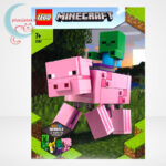 LEGO® Minecraft 21157 - BigFig Malac Zombibabával, előlap