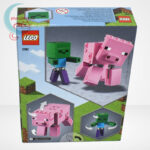 LEGO® Minecraft 21157 - BigFig Malac Zombibabával, hátulról