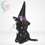TY Beanie Boos - Pandora a boszorkány plüss cica, oldalról