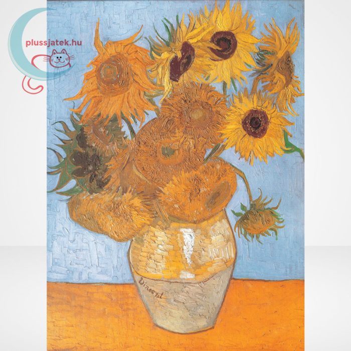 Van Gogh - Váza tizenkét napraforgóval (Sun Flowers) 1000 db-os puzzle, Clementoni Museum Collection 31438, a kép