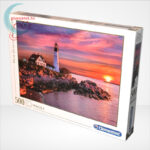 Portlandi világítótorony 500 db-os puzzle (Portland head light - Clementoni 35049), balról