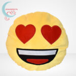 Szerelmes plüss emoji párna