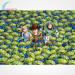 Toy Story 4 - A lehetetlen puzzle (Clementoni Impossible 1000 db-os kirakó), a kép