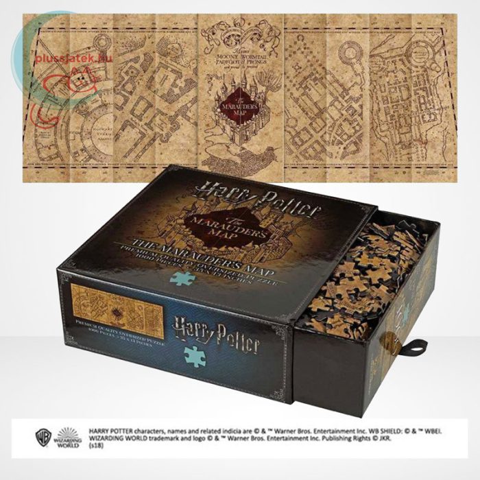 Harry Potter: Tekergők térképe 1000 darabos puzzle