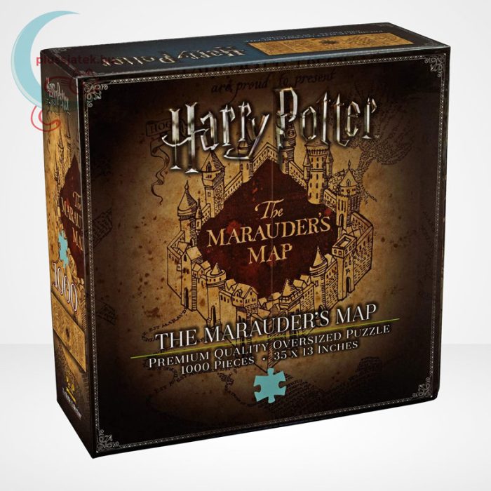 Harry Potter: Tekergők térképe 1000 darabos puzzle, a doboz
