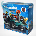 Playmobil - Műkincsrabló szuper quadján, csörlővel (City Action 6879), balról