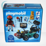 Playmobil - Műkincsrabló szuper quadján, csörlővel (City Action 6879), hátulról