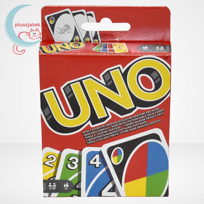 UNO kártya (Mattel), szemből