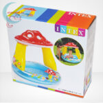 INTEX Gomba kupolás bébi medence (102 x 89 cm), balról
