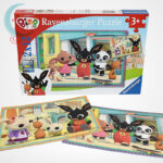 Bing mókázik 2x12 db-os puzzle (2 db mini poszterrel) - Ravensburger [76185], kirakva