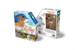 Wow poszter méretű forma puzzle - Kékmadár, 300 db, elölről és hátulról